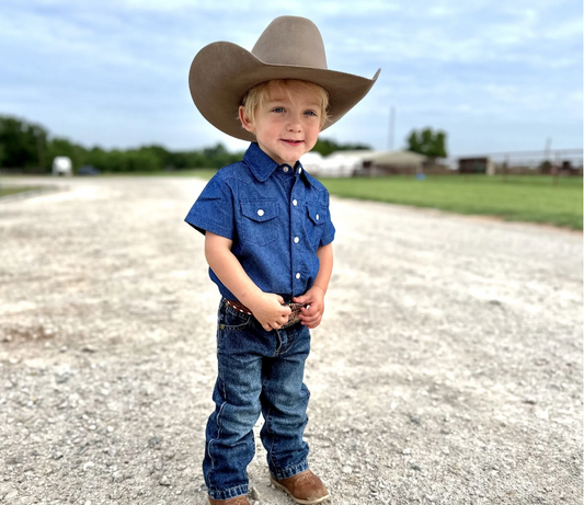 Shea Baby Boys Denim Relaxed Fit Jeans