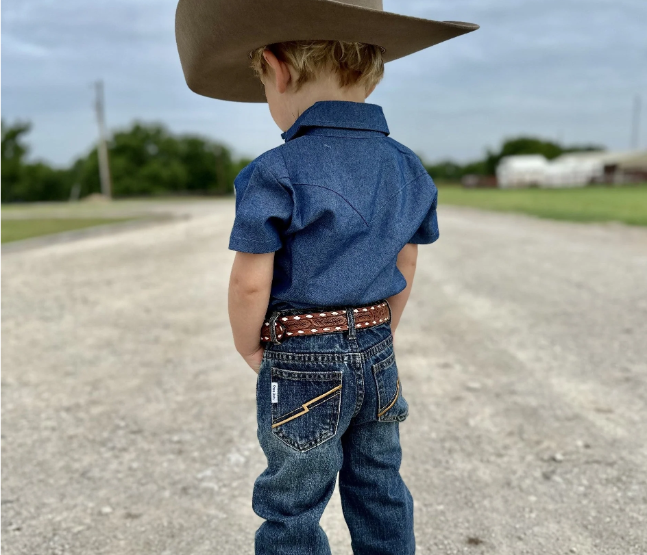 Shea Baby Boys Denim Relaxed Fit Jeans