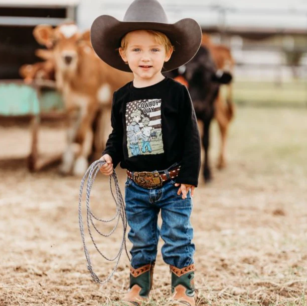 Shea Baby Cowboy Way Long Sleeve Shirt