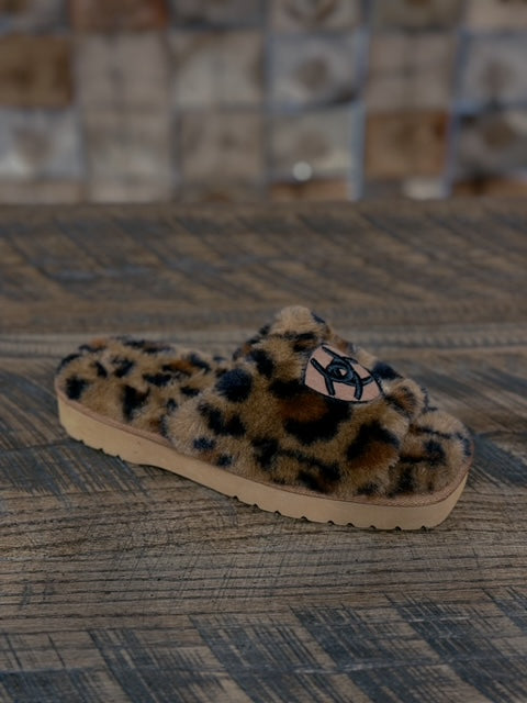 Ariat Cozy Slide Leopard